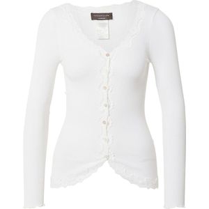 Rosemunde gebreid vest Offwhite-L