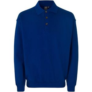 ID Polo Sweater Classic Heren Koningsblauw - Maat L