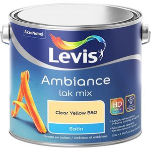Levis Ambiance Lak Satin Mix - Clear Yellow B50 - 2,5 L