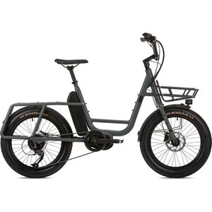 Uco Mid elektrische transportfiets city alu grijs