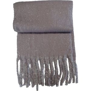 Jessidress® Elegante Sjaals Dames Wintersjaal Omslagdoek Sjaal met glitters - Paars
