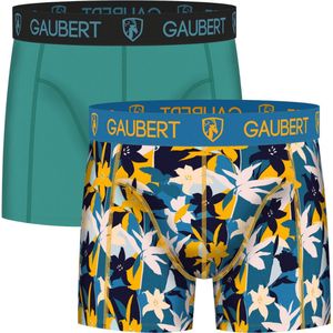 GAUBERT 2-stuks Premium Heren Bamboe Boxershort - Felle Kleuren - Duurzaam - Trendy