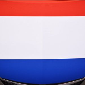 TechPunt Motorkap vlag voor Auto - WK 2022 - Nederlandse Vlag