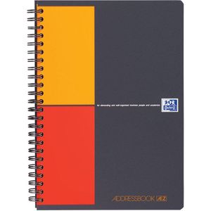 Oxford - International - Adresboek - A5 - 72 vel - met alfabet