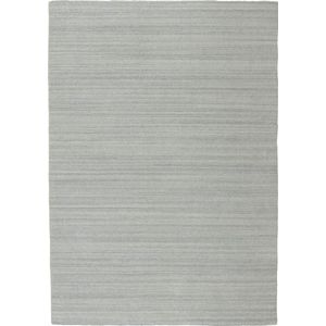Arctic Plain Silver Vloerkleed - 200x300  - Rechthoek - Laagpolig Tapijt - Modern - Grijs
