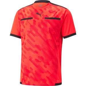 Puma Teamliga Scheidsrechtersshirt Korte Mouw Heren - Rood | Maat: XXL