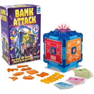 Bank Attack - Coöperatieve Spellen - Gezelschapsspel Voor Familie - Elektronische Kluis Inbegrepen