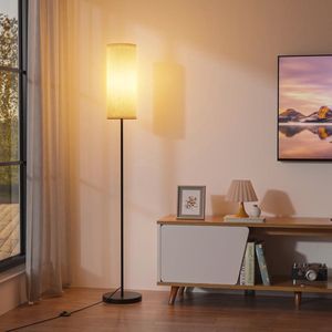Dimbare Vloerlamp met Afstandsbediening en 11 Kleurtemperaturen voor Woonkamer en Slaapkamer