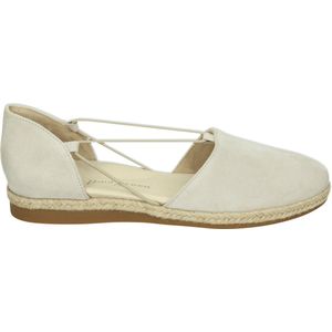 Paul Green 2856 - Platte sandalenDames Sandalen - Kleur: Wit/beige - Maat: 40