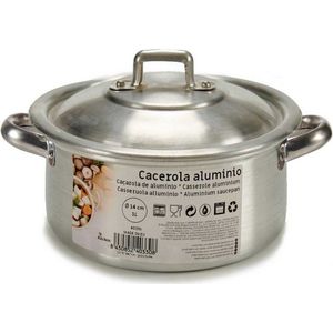 Arte Regal Kookpan 1 Liter 14 Cm Aluminium Zilver