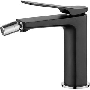 Bidet Kraan, Bidetmengkraan Voor Badkamer, Hot en Koud Tap Bidet Kraan, Zwart