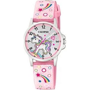 Calypso K5776/5 Kinderhorloge - Polshorloge - Kunststof - Roze - Ø 27mm