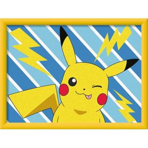 Ravensburger Pokémon CreArt Paint by Numbers Painting Set Pikachu 18 x 24 cm Puzzles