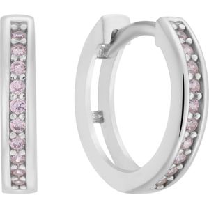 Glow 107.3106.00 Kinder Oorbellen - Oorringen - Sieraad - Voor Kinderen - Zilver - 925 Zilver - 12 mm lang
