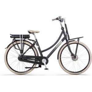 PUCH E-Rock N7 Elektrische Fiets – E-bike – Lage Instap - Framemaat 55 - Uitneembare Accu - 28 Inch - 250W Ananda Motor - 120 km Actieradius - Coal Black Matt