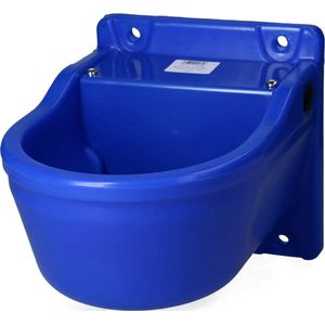 Excellent Drinkbak - Met vlotter - Drinkbak voor boerderijdieren - 4 L - Blauw