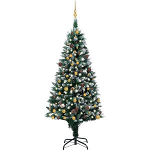 vidaXL-Kunstkerstboom-met-verlichting-kerstballen-dennenappels-210-cm