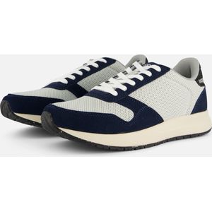 Woden Nicoline Sneakers blauw Textiel - Dames - Maat 36