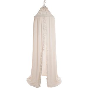 Baby's Only Klamboe baby & kinderkamer - baby hemeltje - Warm Linen - 200 cm - Met lusjes voor decoratie accessoires