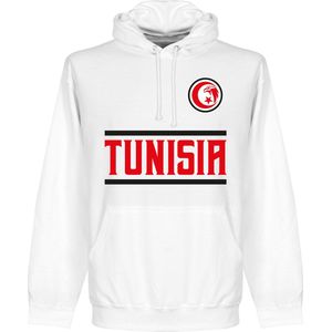 Tunesië Team Hoodie - Wit - S