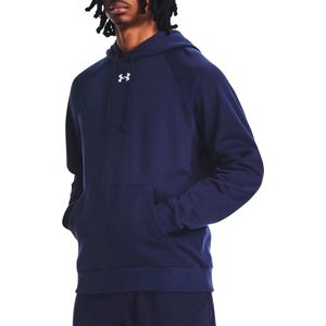 Under Armour UA Rival Fleece Hoodie Heren Trui - Blauw - Maat S