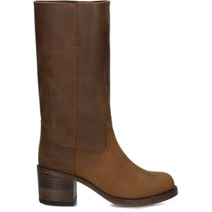 Sendra 18491 Laarzen - Leer - Dames - Cognac - Maat 39