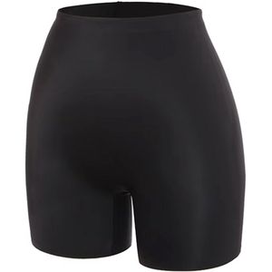 ATTREZZO® Corrigerend ondergoed dames - Shapewear short - broekje voor onder jurk - Zwart - Maat XXL