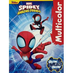 MultiColor kleurboek - Disney Junior - Marvel Spidey and his Amazing Friends