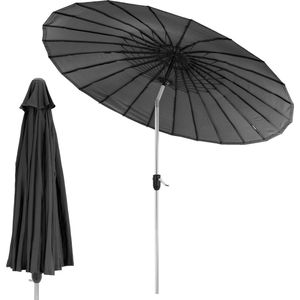 Pro Garden Parasol Shanghai 270 cm Aluminium/Polyester Zwart