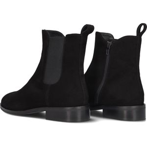 Notre-V 3422 Enkellaarsjes - Enkelboots met rits - Dames - Zwart - Maat 41