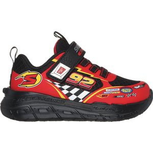Skechers Skech Tracks Jongens Sneakers - Zwart/Rood - Maat 22