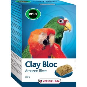 Orlux Vogelkooi klei blok - papegaai - 550gr