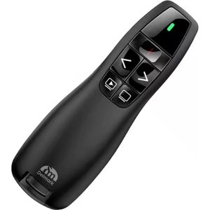 Draadloze Presenter - Presentatie klikker - Wireless Presenter - Powerpoint afstandsbediening - Laser Pointer - Met USB adapter