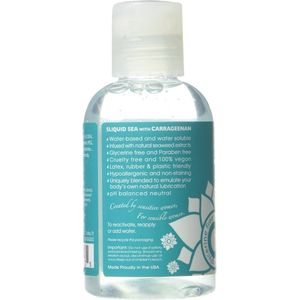 Vegan Waterbasis Glijmiddel met Zee-extracten voor Gevoelige Vagina