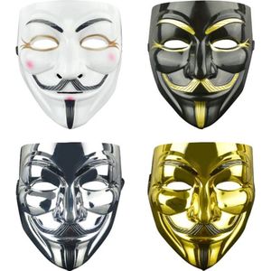 Halloween Maskers voor Volwassenen en Kinderen - Set van 4