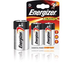 Energizer niet-oplaadbare batterijen Batterij Energizer Ultra+ LR20/D/BS 2