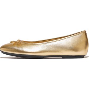 FitFlop Delicato Ballerina (Metallic) GOUD - Maat 40