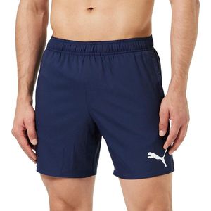 Puma - Swim Mid Shorts - Donkerblauwe Zwemshorts-XL