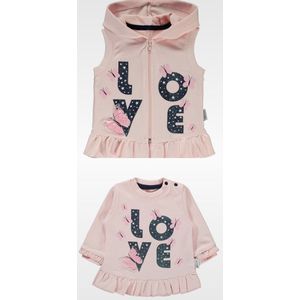 Baby/peuter sweater & vest meisjes - Love Babykleding