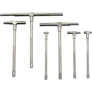 6-pack precisie telescopische meter 8-150 mm interne T-boring gatmeter set