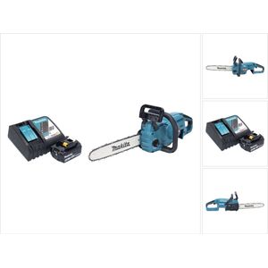 Makita DUC 357 RFX2 Accu-kettingzaag 18 V 35 cm 7,7 m/s Borstelloos + 1x accu 3.0 Ah + lader