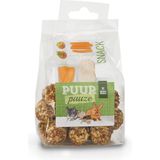 Witte Molen - Knaagdierensnack - Knaagdier - Puur Pauze Groentenbal Wortel & Pastinaak 100gr - Tray - 1st