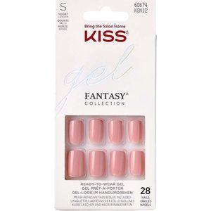 Kiss Gellak Gel Fantasy Nails - Kunstnagels - 28 stuks - Nepnagels - Ribbons