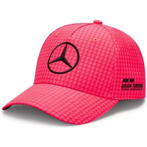 Mercedes-Amg Petronas Lewis Hamilton Driver Cap neon pink