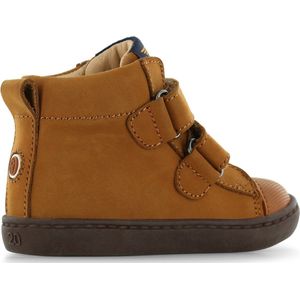 Klittenbandschoenen | Jongens | Cognac | Leer | Shoesme | Maat 23