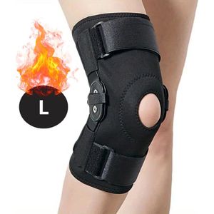 Nivard Kniebrace - Sportbrace Knie - Knee Sleeves - Knee Sleeves Powerlifting - Compressie Knie Brace - Knee Wraps - Knee Support - Dames - Heren - Verstelbaar - Maat L
