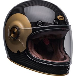 Bell Bullitt Carbon Tt Black Gold Helmet Full Face S - Maat S - Helm