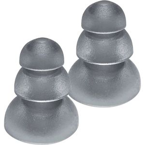 Etymotic ER38-18CL Oortips 3-Flens Large Korte Stam 10 stuks - Oordopjes - Transparant
