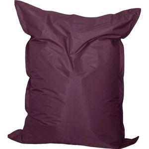 Mr. Lounge - Zitzak -kind-maat S- 110x140- Nylon Aubergine