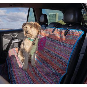 DWAM Autobeschermdeken Hond – Hondendeken - Autodeken Hond - Autokleed – Oranje – Stof – One size – 139 x 140 cm – Hola Bella
